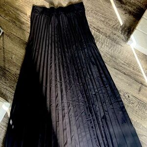 Black maxi skirt